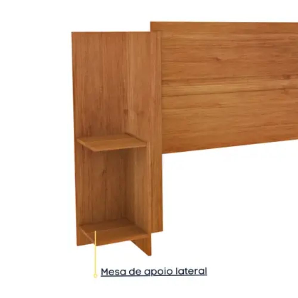 Cabeceira Box Casal Painel Ajustável Arizona - Tcil Móveis - Imagem 6