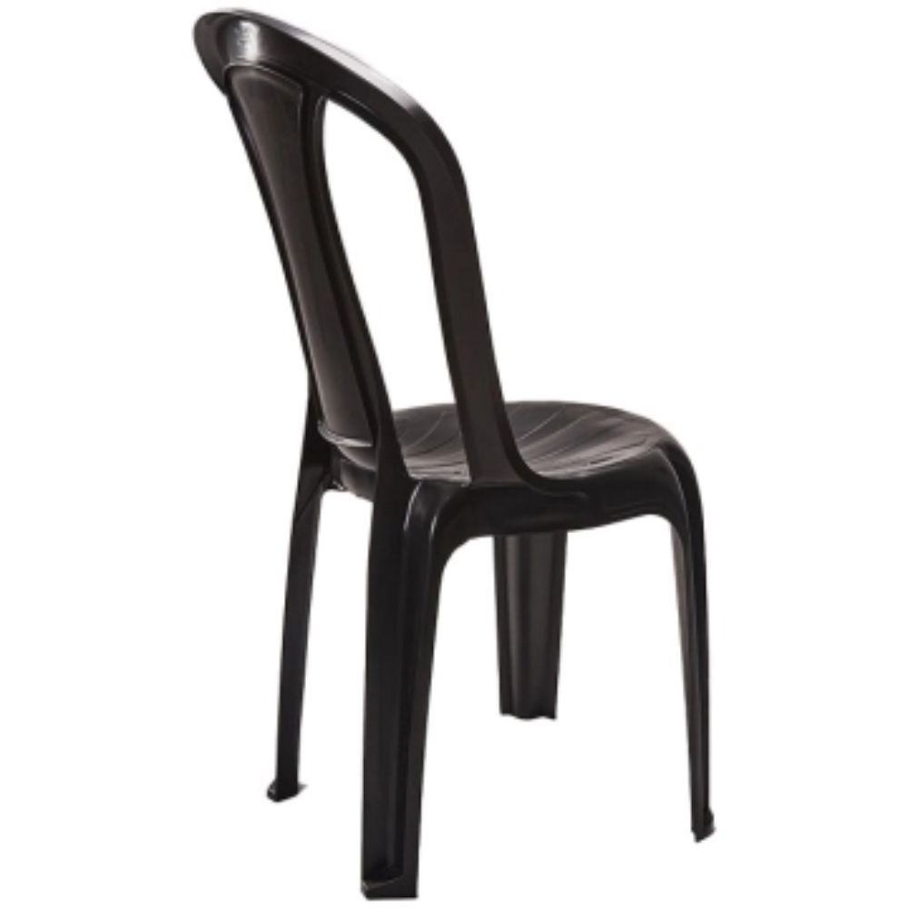 Cadeira de Plástico Bistrô Preta - Duoplastic - Imagem 2