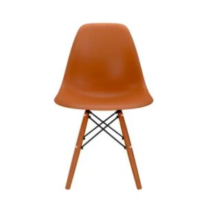 Cadeira Eames Terracota Empório Tiffany Base Em Polipropileno