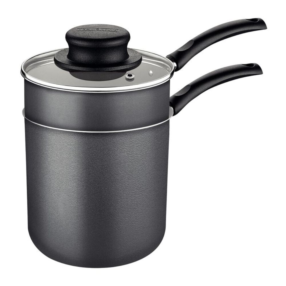 Cuscuzeira Tramontina com Revestimento Antiaderente Starflon Max Chumbo 10 cm 0,8 L