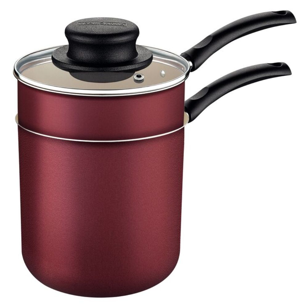 Cuscuzeira Tramontina Turim - Antiaderente Starflon Max Vermelho