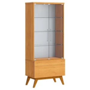 Cristaleira Imcal Classic 1 Gaveta Nature