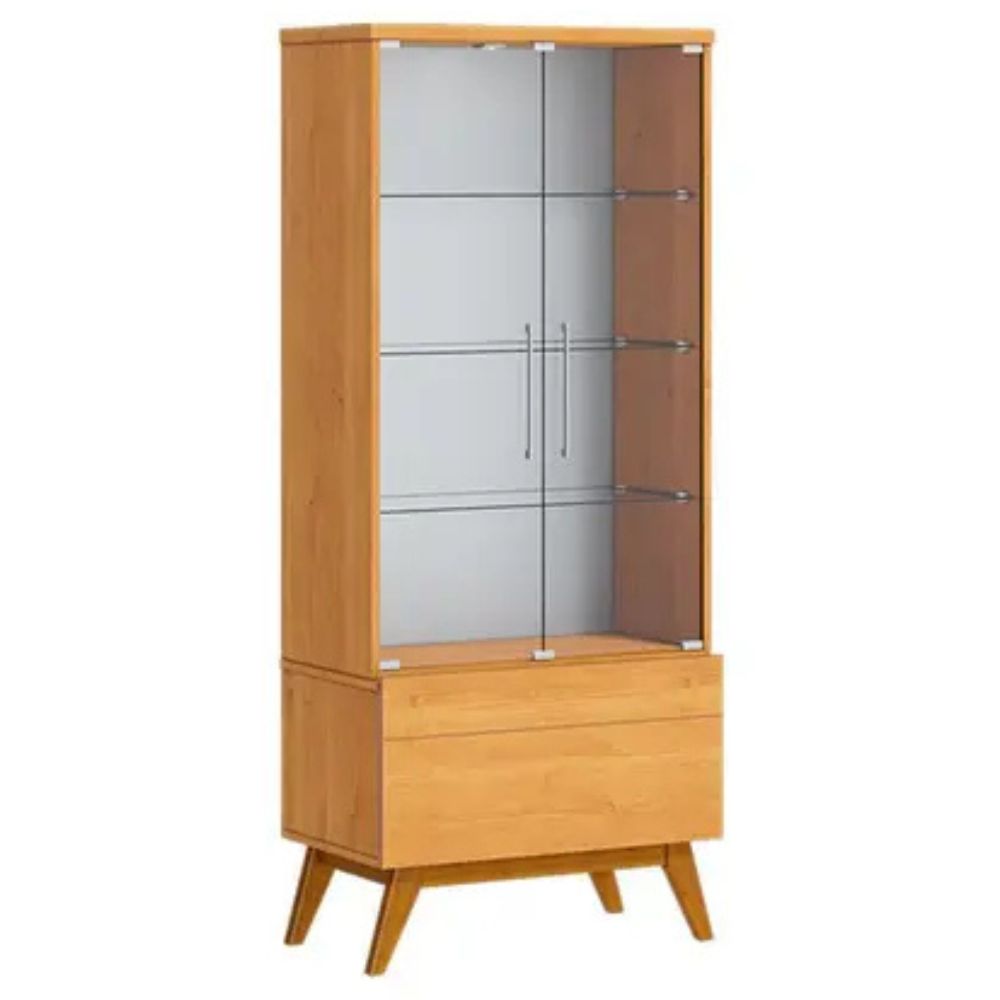 Cristaleira Imcal Classic 1 Gaveta Nature