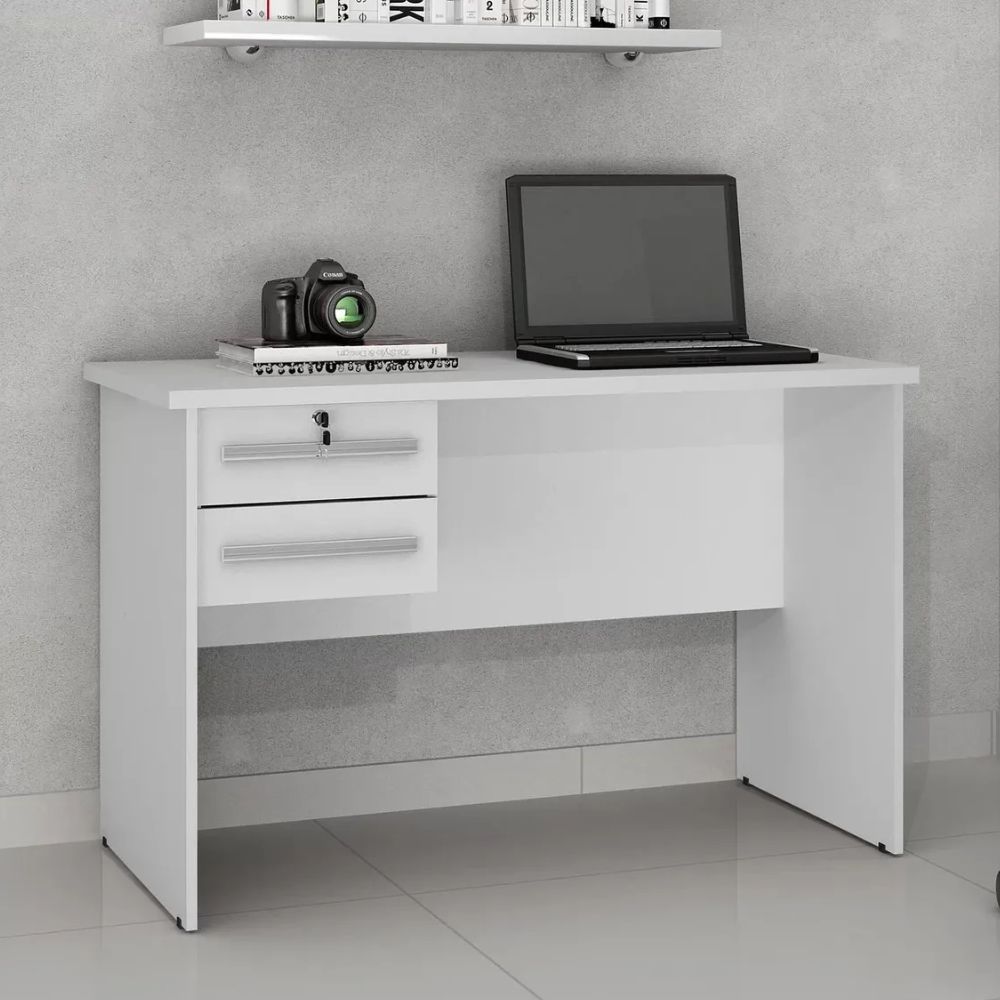 Mesa para Computador Valdemóveis Byte Branca