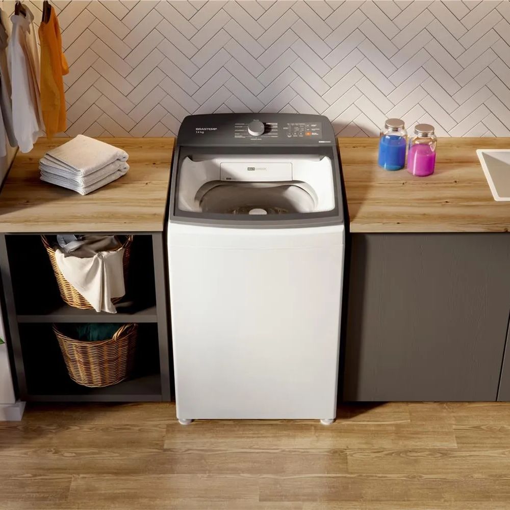 Lavadora de Roupas Brastemp 14kg BWJ14AB Branca - Imagem 9