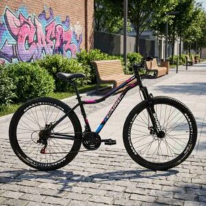 Bicicleta Cairu Bella Aro 29 Feminina 21 Marchas com Freio a Disco
