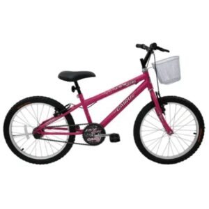 Bicicleta Cairu Star Girl Aro 20 Rosa