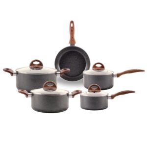 Jogo de Panelas Brinox Ceramic Life Smart Plus 5 Peças
