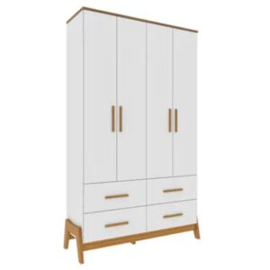 Guarda-Roupa Guti 4 Portas em MDF