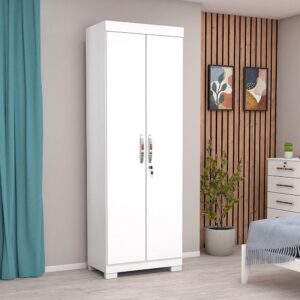 Armário Multiuso Josan Max com Pés Branco