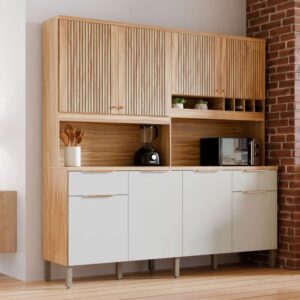 Armário de Cozinha Ronipa Concord 8 Portas e 2 Gavetas - OFFW