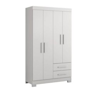 Roupeiro Josan Olímpio 4 Portas com Pés