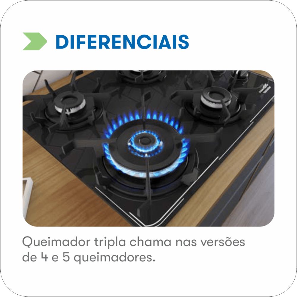 Cooktop Itatiaia, Itamaster 5 Bocas - Imagem 10