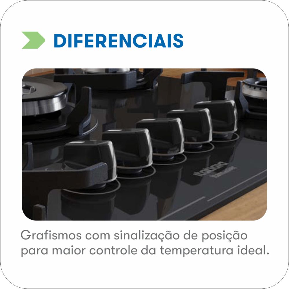 Cooktop Itamaster 4 Bocas Preto - Imagem 14