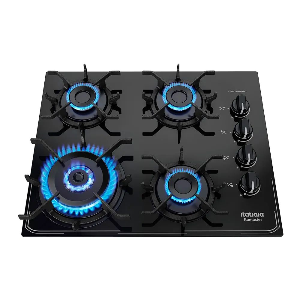 Cooktop Itamaster 4 Bocas Preto - Imagem 3