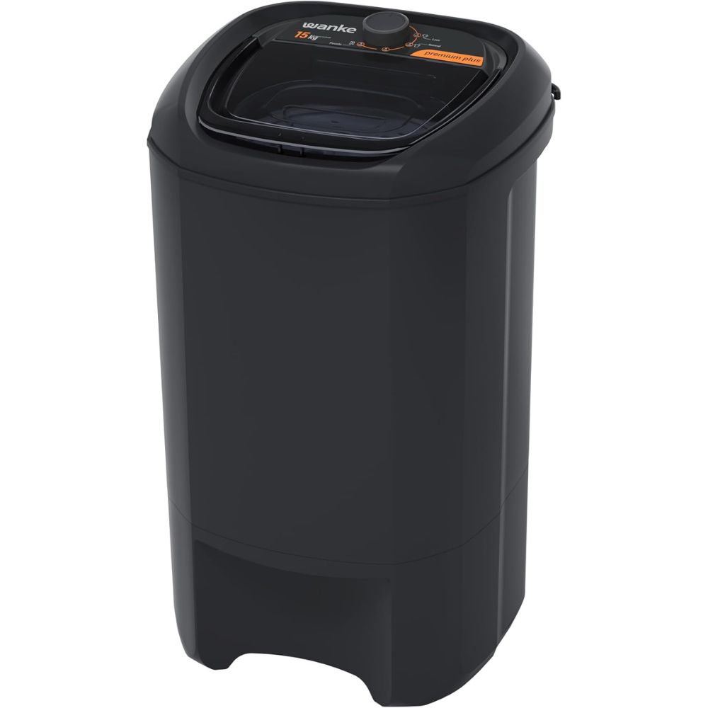 Centrífuga de Roupas Wanke Premium Plus 15kg Preta - Imagem 3