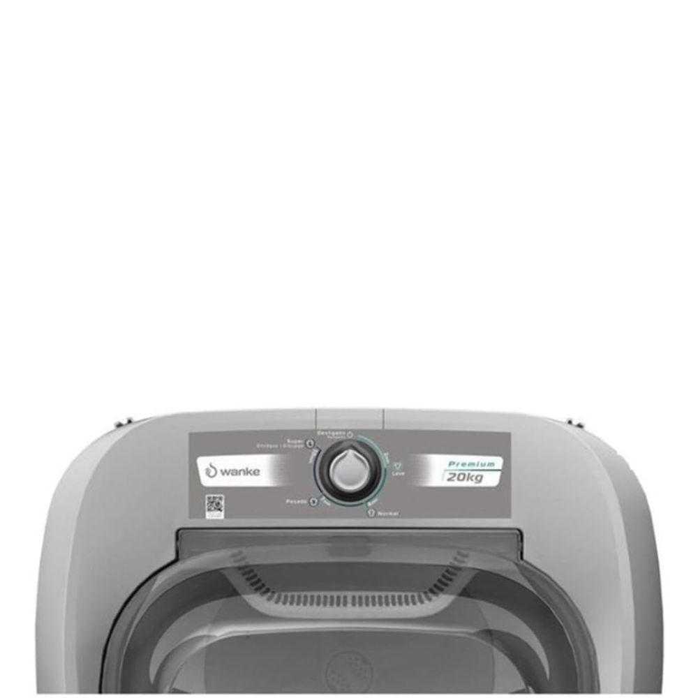 Lavadora de Roupas Wanke Premium 20kg Silver - Imagem 3