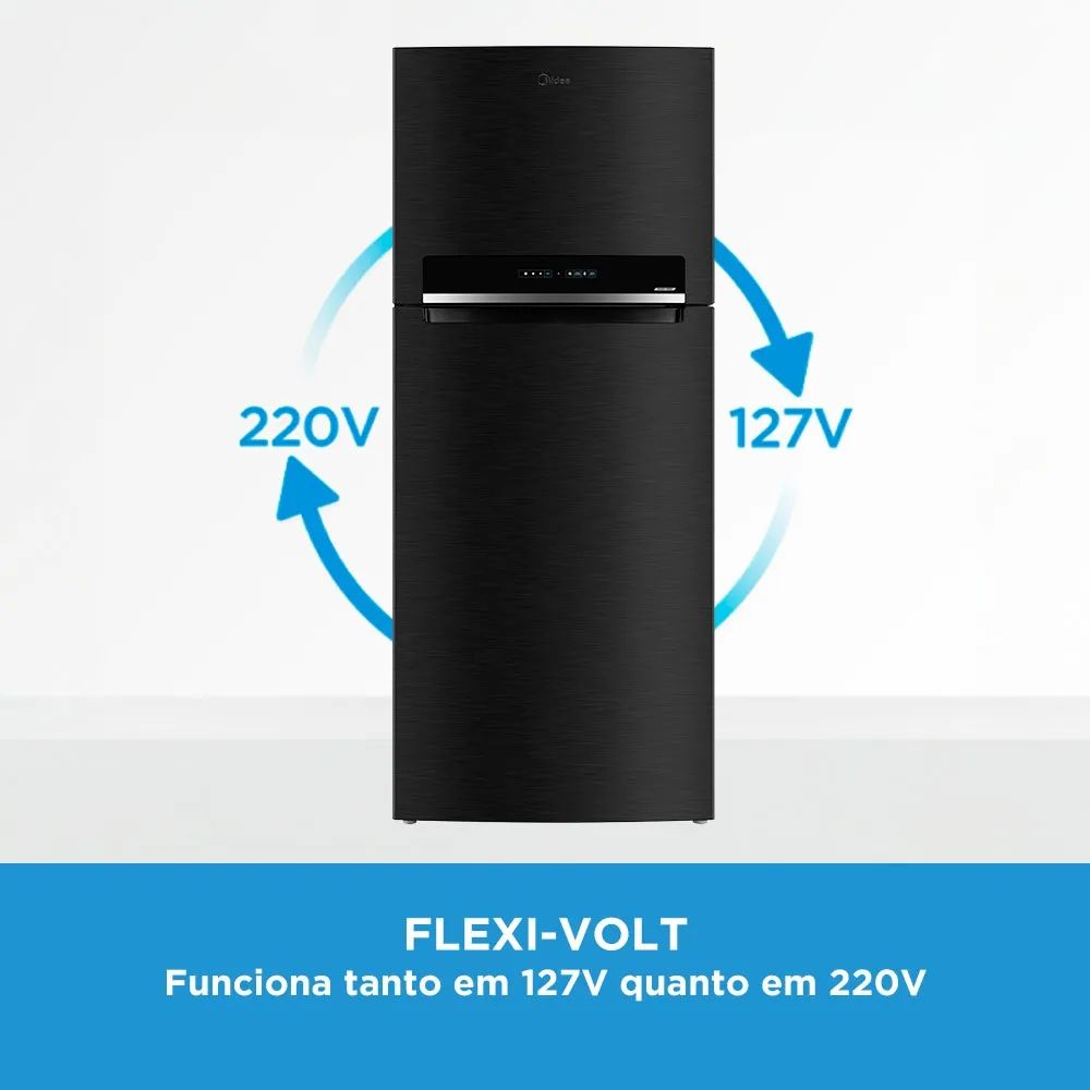 Geladeira Frost Free Midea 473L Inverter Duplex Preto - Imagem 9