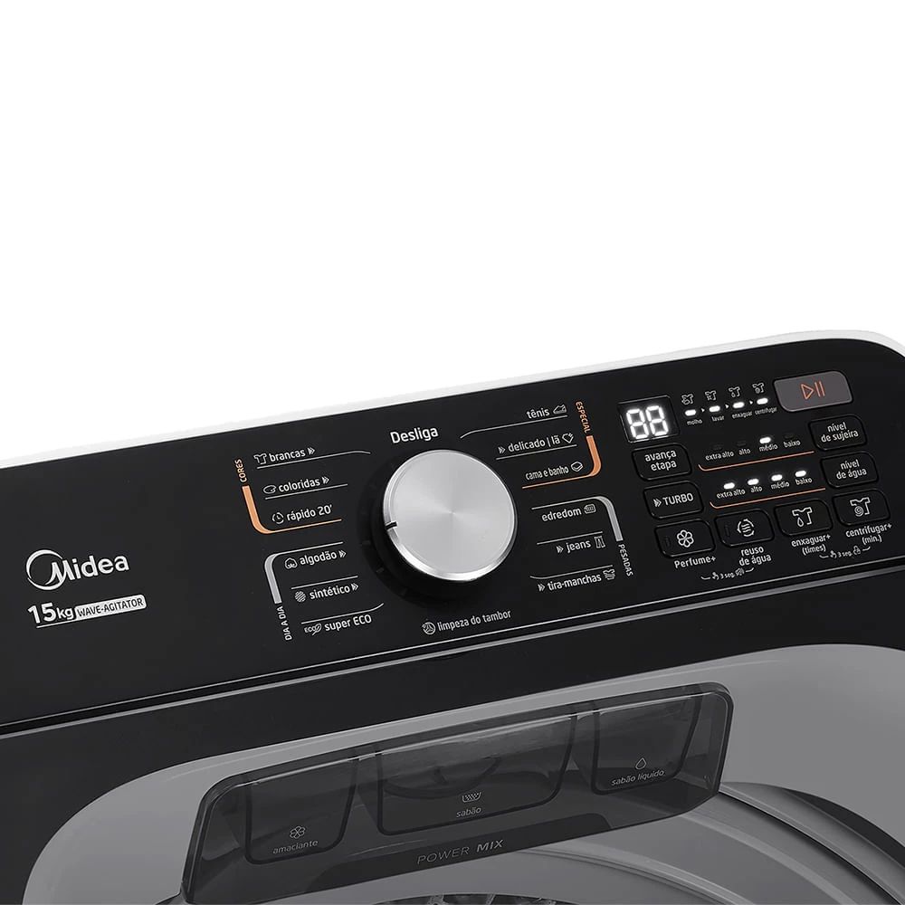 Máquina de Lavar Midea Wave Agitator 15kg - Imagem 7