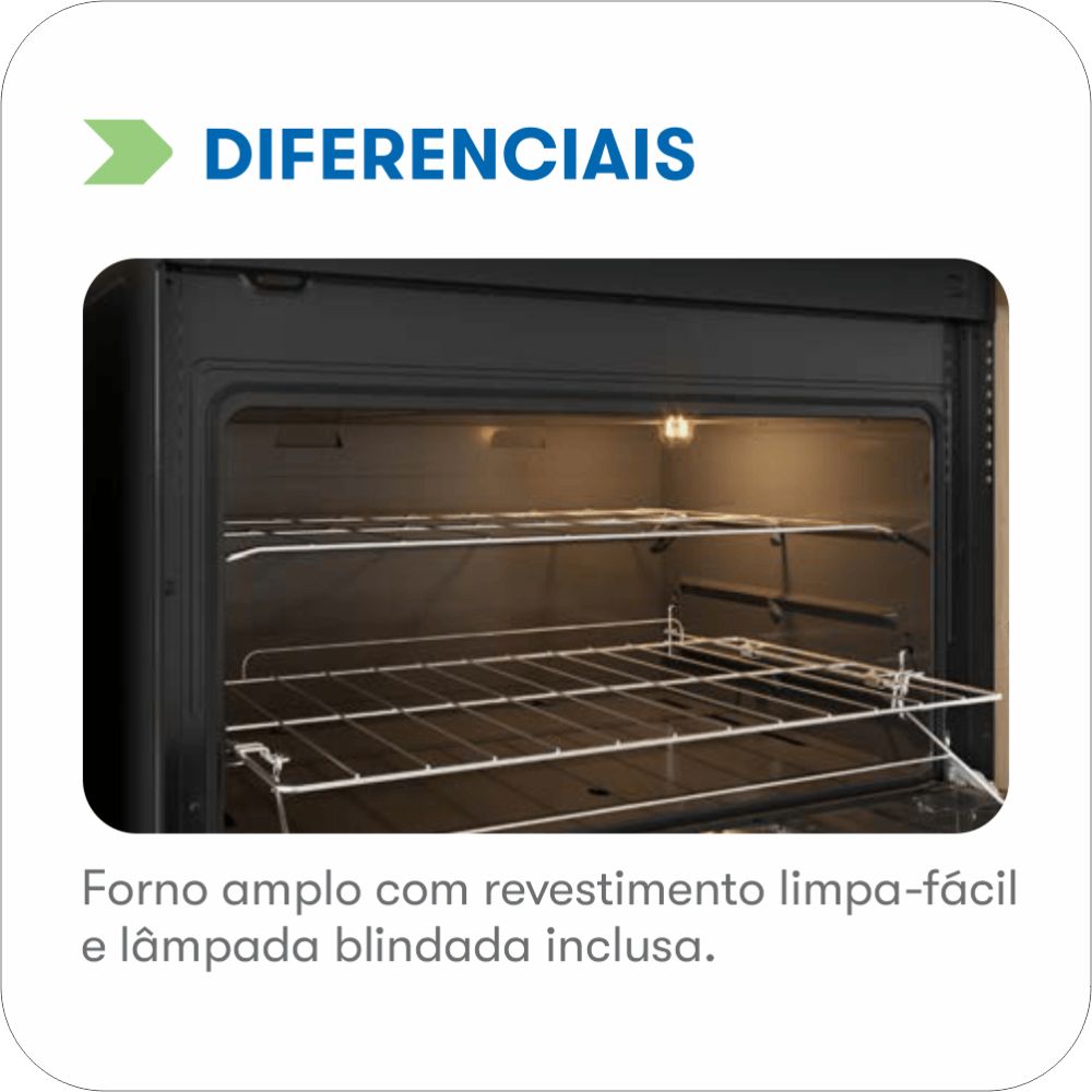 Fogão Itatiaia New Dream 5 Bocas Branco - Imagem 9