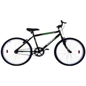 Bicicleta Cairu Aro 26 Preto com Verde