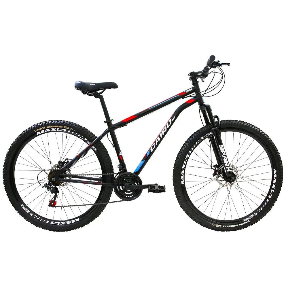 Bicicleta Cairu Flash Aro 29 Preta/Vermelha