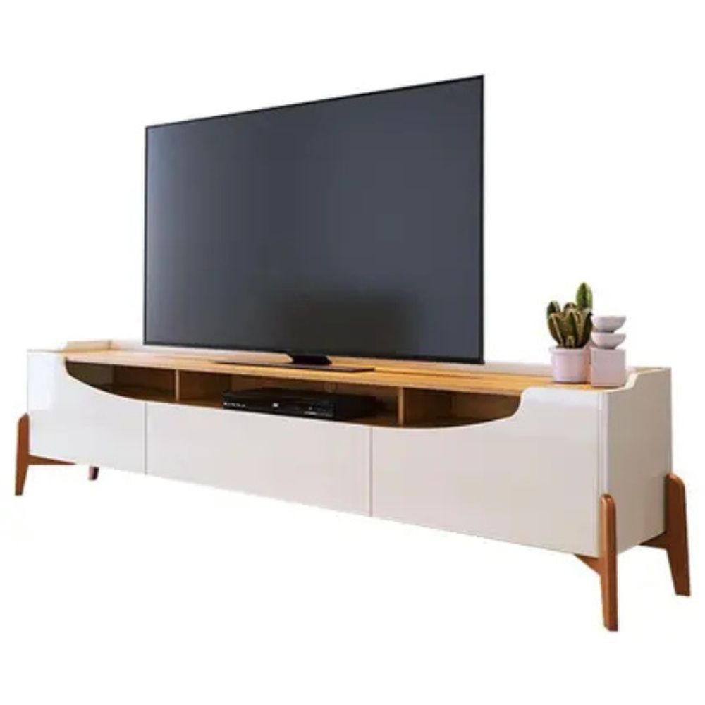 Rack Bancada Studio 1.8 Off White Nature — Imcal