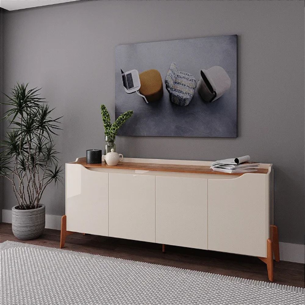 Buffet Imcal Studio 1,60 70333 OFF WHITE Nature