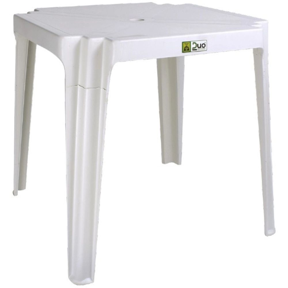 Mesa Plástica Duoplastic Branca