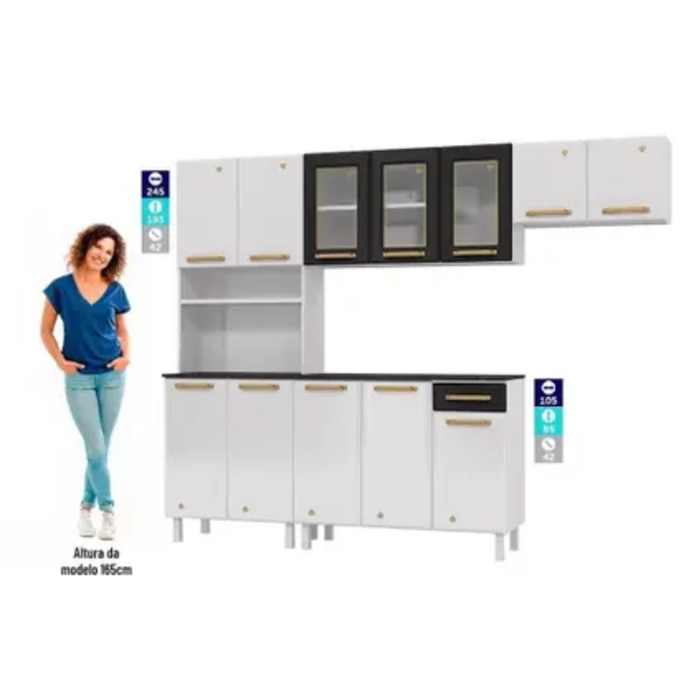 Cozinha de Aço Compacta Telasul Diamante - Imagem 6