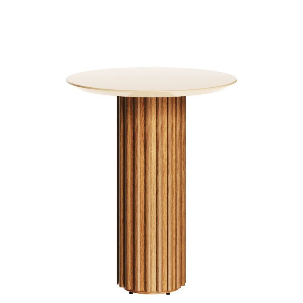 Mesa Lateral Imcal Living 30020 Off White - Imagem 2