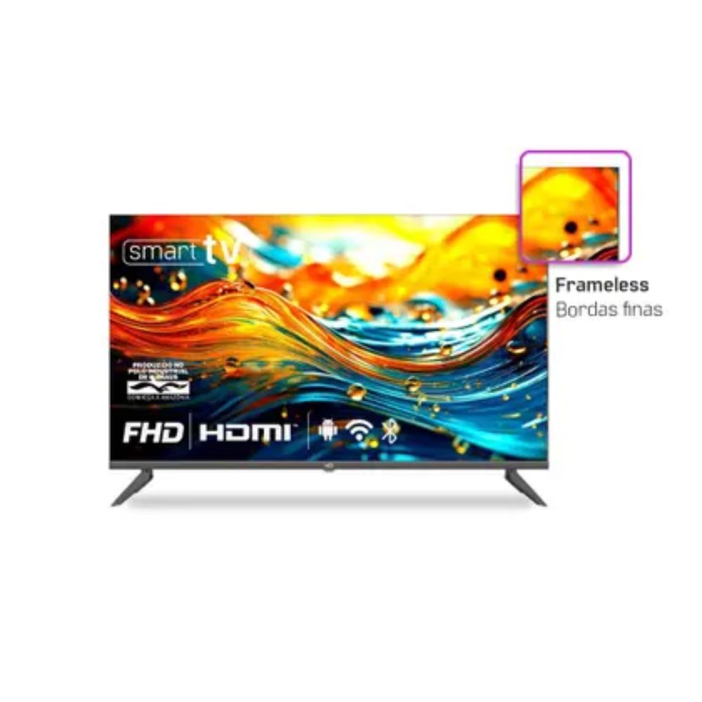 Smart TV HQ 40" Full HD Android 12 - Imagem 3