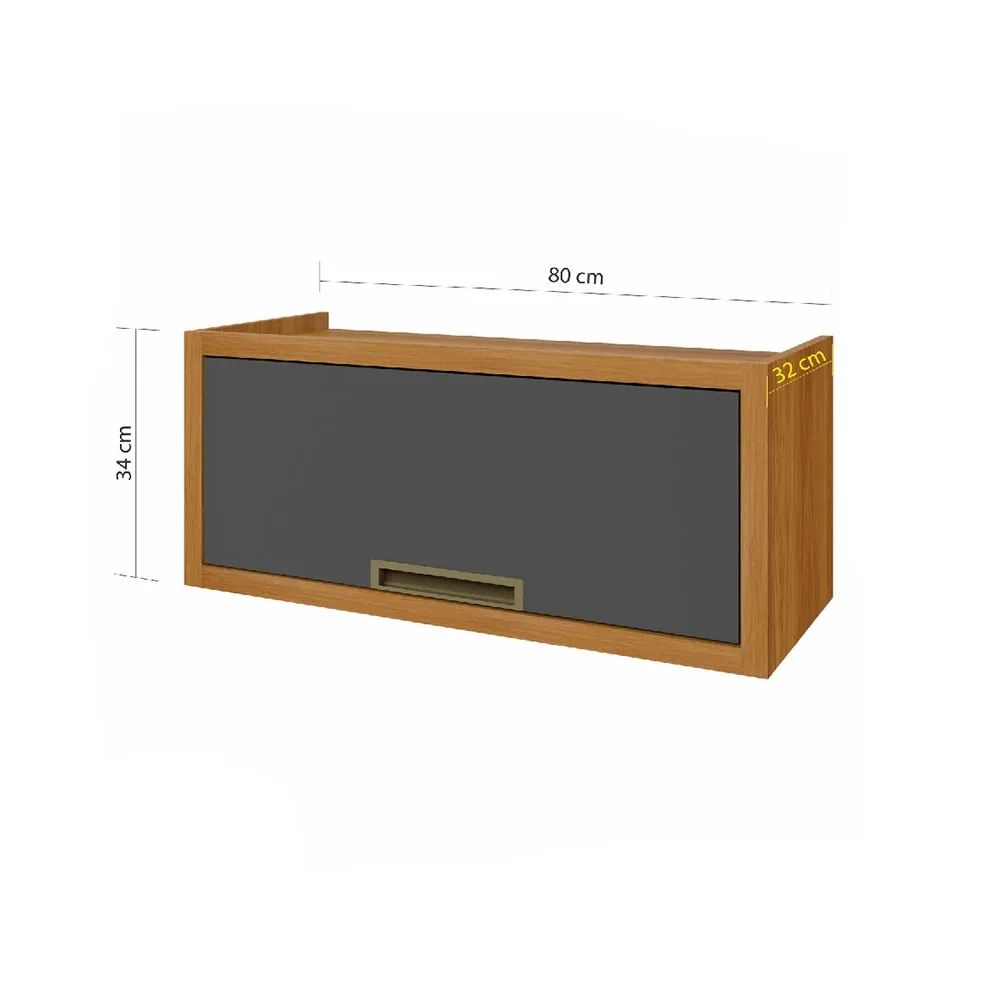 Armário Aéreo Nesher Imperatriz 80cm - Imagem 3
