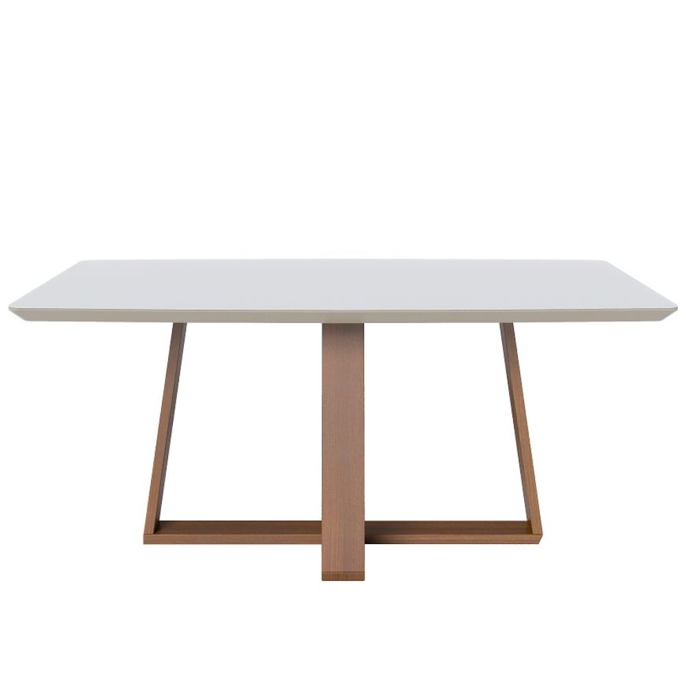 Mesa Imcal Wood 1,35m com Vidro Barril - Imagem 3