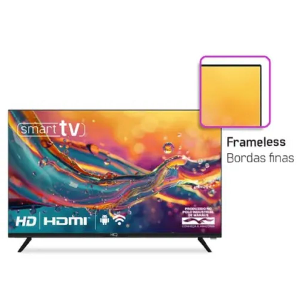 Smart TV HQ 24" HD Android - Imagem 3