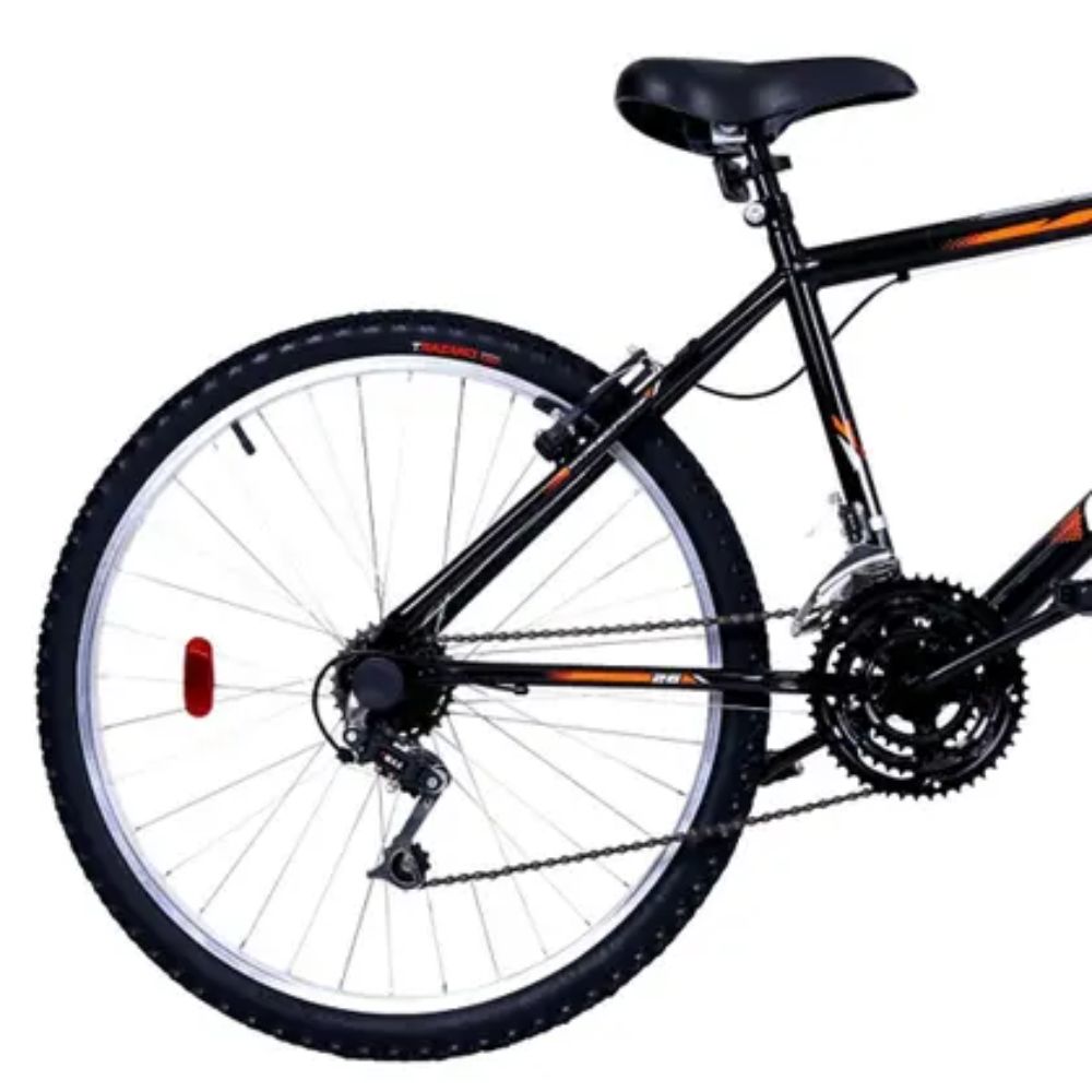 Bicicleta Cairu Flash Pop Bike Aro 26 Preto/Laranja - Imagem 3