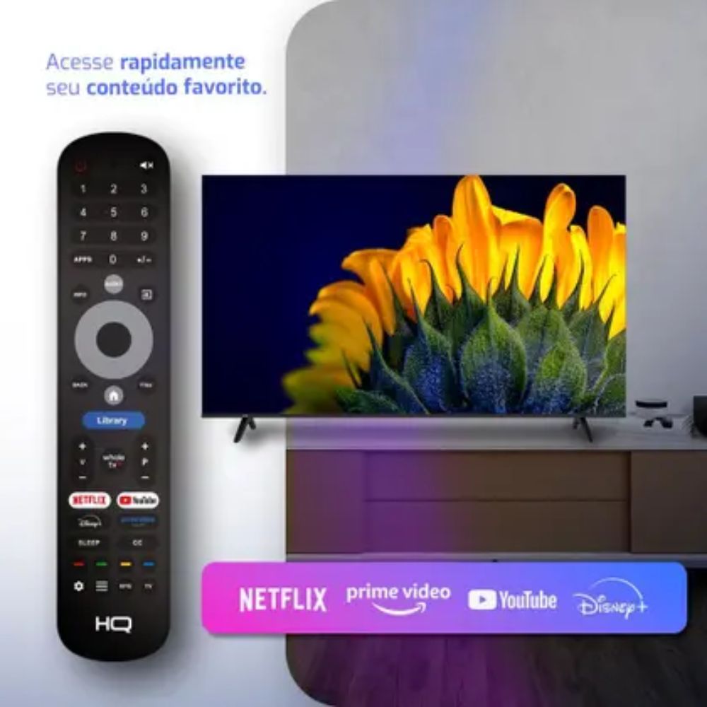 Smart TV HQ QLED 75" 4K UHD - Imagem 6
