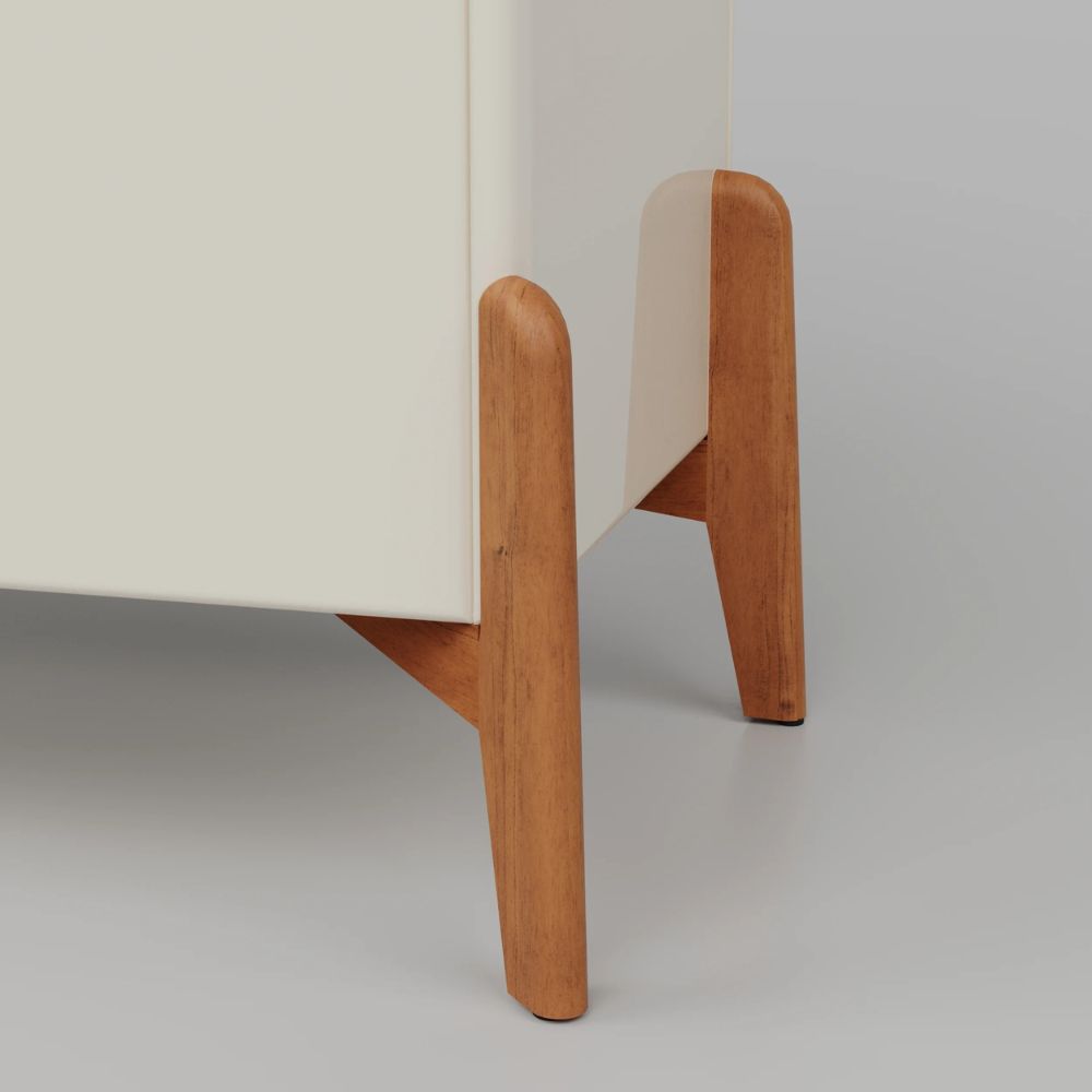 Buffet Imcal Studio 1,60 70333 OFF WHITE Nature - Imagem 6