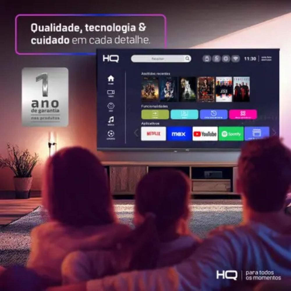 Smart TV HQ 24" HD Android - Imagem 6