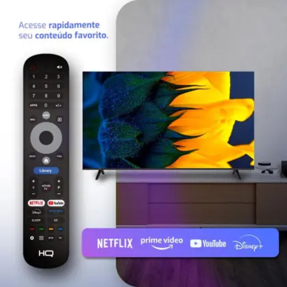 Smart TV HQ QLED 65" 4K - Imagem 6
