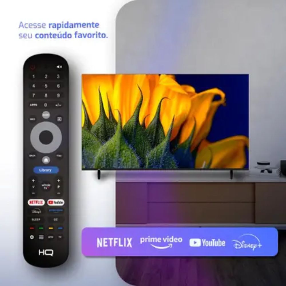 Smart TV HQ QLED 55" 4K - Imagem 6