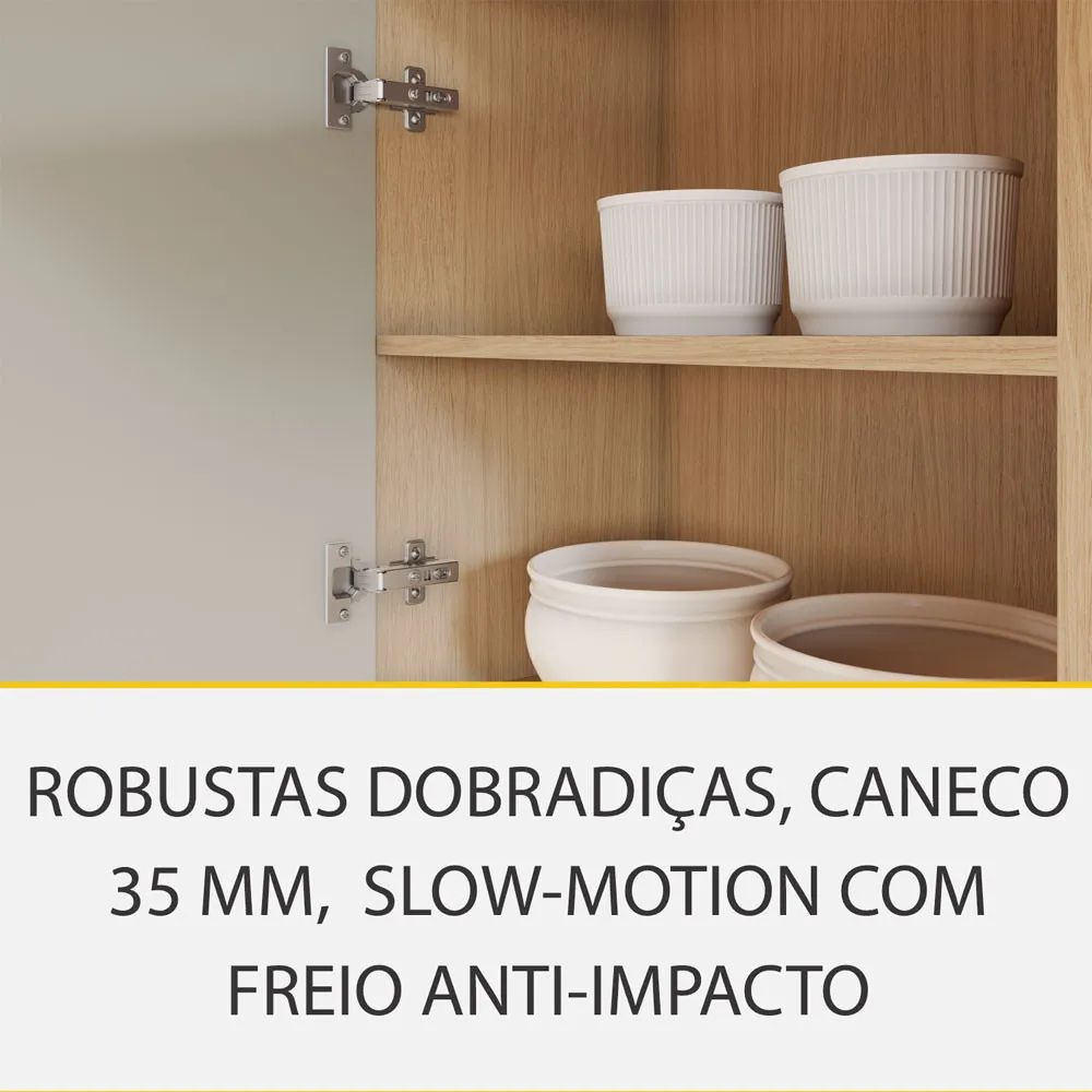 Cozinha Nesher Realeza Premium 265 cm - Imagem 6