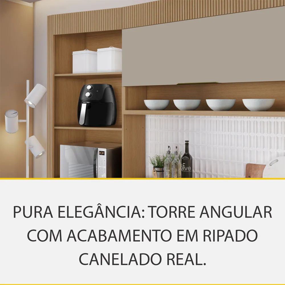 Cozinha Nesher Realeza Premium 265 cm - Imagem 7