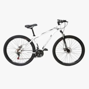 Bicicleta Aro 29 MTB Masculina 21V Branca/Preto